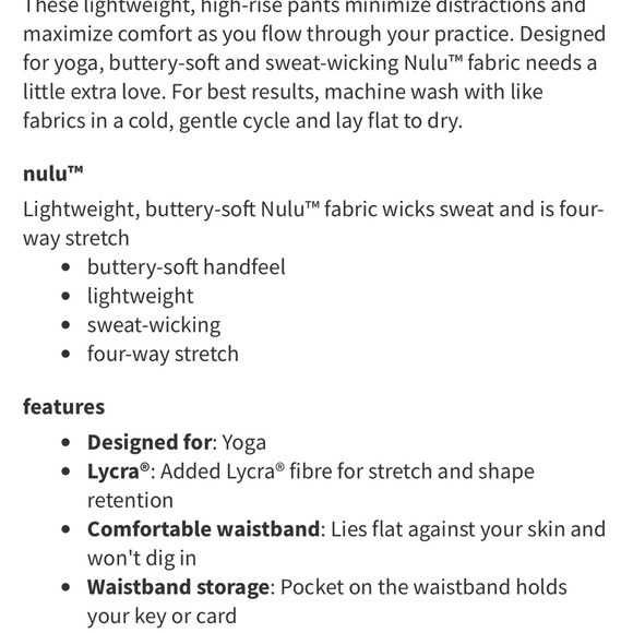 (4) LULU Align - Picture 9 of 9